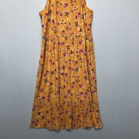 Daniel Rainn Women Sleeveless Floral Dress Size Large Polyester Blend B232 -9 - Picture 13 of 13